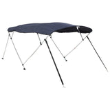 Bimini di Prua con Pareti Laterali 4 Archi 243x(185-198)x137cm