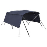 Bimini di Prua con Pareti Laterali 4 Archi 243x(230-244)x137cm