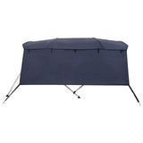 Bimini di Prua con Pareti Laterali 4 Archi 243x(230-244)x137cm