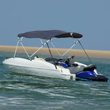 Bimini di Prua con Pareti Laterali 4 Archi 243x(230-244)x137cm