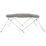 Bimini di Prua con Pareti Laterali 4 Archi 243x(170-182)x137cm
