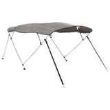 Bimini di Prua con Pareti Laterali 4 Archi 243x(185-198)x137cm