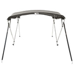 Bimini di Prua con Pareti Laterali 4 Archi 243x(185-198)x137cm
