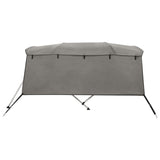 Bimini di Prua con Pareti Laterali 4 Archi 243x(185-198)x137cm