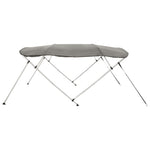 Bimini di Prua con Pareti Laterali 4 Archi 243x(185-198)x137cm