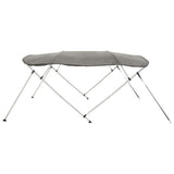 Bimini di Prua con Pareti Laterali 4 Archi 243x(185-198)x137cm