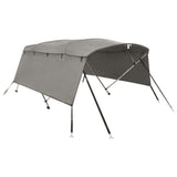 Bimini di Prua con Pareti Laterali 4 Archi 243x(230-244)x137cm