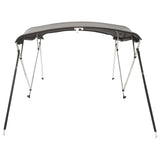 Bimini di Prua con Pareti Laterali 4 Archi 243x(230-244)x137cm