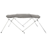 Bimini di Prua con Pareti Laterali 4 Archi 243x(230-244)x137cm