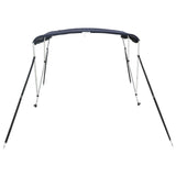 Bimini di Prua Pareti Laterali Rete 3 Archi 183x(170-182)x137cm