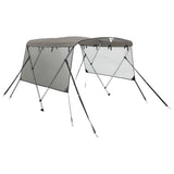 Bimini di Prua Pareti Laterali Rete 3 Archi 183x(137-152)x137cm