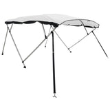 Bimini di Prua Pareti Laterali Rete 4 Archi 243x(185-198)x137cm