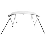 Bimini di Prua Pareti Laterali Rete 4 Archi 243x(185-198)x137cm