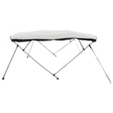 Bimini di Prua Pareti Laterali Rete 4 Archi 243x(185-198)x137cm
