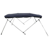 Bimini di Prua Pareti Laterali Rete 4 Archi 243x(185-198)x137cm