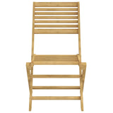 Set da Pranzo per Giardino 5 pz in Legno Massello di Acacia