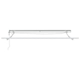 Tenda da Sole Retrattile Automatica con LED Bordò 300x250 cm