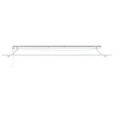 Tenda da Sole Retrattile Automatica con LED Bordò 400x300 cm