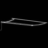 Tenda da Sole Retrattile Automatica con LED Bordò 400x300 cm