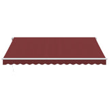 Tenda da Sole Retrattile Automatica Bordò 400x350 cm