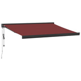 Tenda da Sole Retrattile Automatica Bordò 350x250 cm