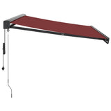 Tenda da Sole Retrattile Automatica Bordò 350x250 cm