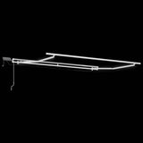 Tenda Retrattile Manuale con LED 300x250cm Marrone