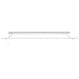 Tenda da Sole Retrattile Automatica con LED Marrone 400x300 cm