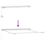 Tenda Sole Retrattile Manuale 300x250 cm Marrone