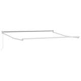 Tenda Sole Retrattile Manuale 300x250 cm Marrone
