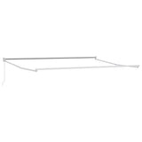 Tenda Sole Retrattile Manuale 500x300 cm Marrone