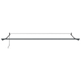 Tenda Sole Retrattile Manuale 450x300 cm Marrone