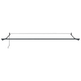 Tenda Sole Retrattile Manuale 500x300 cm Marrone