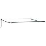 Tenda Sole Retrattile Manuale 500x300 cm Marrone