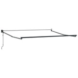 Tenda da Sole Retrattile Automatica Marrone 300x250 cm