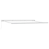 Tenda Sole Retrattile Manuale 400x300 cm Marrone