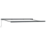 Tenda Sole Retrattile Manuale 400x300 cm Marrone
