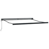 Tenda da Sole Retrattile Automatica Marrone 300x250 cm