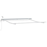 Tenda Retrattile Automatica LED Antracite e Bianco 300x250 cm