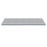 Tenda Sole Retrattile Automatica 600x350 cm Antracite e Bianco