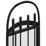 Set Attrezzi per Caminetto 5 pz 23x15x66 cm in Acciaio