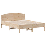 Letto senza Materasso 140x190 cm in Legno Massello di Pino