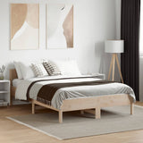 Letto senza Materasso 140x190 cm in Legno Massello di Pino