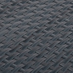 Paravento da Balcone Antracite 400x80 cm in Polyrattan