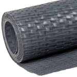 Paravento da Balcone Antracite 400x80 cm in Polyrattan