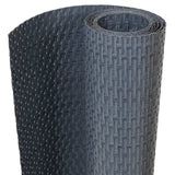 Paravento da Balcone Antracite 1000x90 cm in Polyrattan