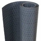 Paravento da Balcone Antracite 1000x100 cm in Polyrattan