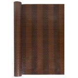 Paravento da Balcone Marrone e Nero 500x80 cm in Polyrattan
