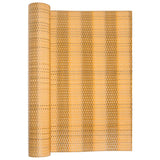 Paravento da Balcone Marrone Chiaro 400x80 cm in Polyrattan