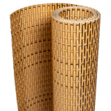Paravento da Balcone Marrone Chiaro 1000x80 cm in Polyrattan